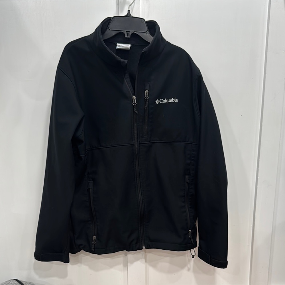 Columbia Black Softshell Jacket